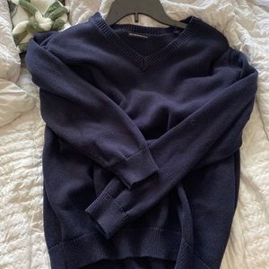 Brandy Melville Navy Oversized Sweater